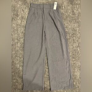 Abercrombie & Fitch Women's Tall Gray Trousers
